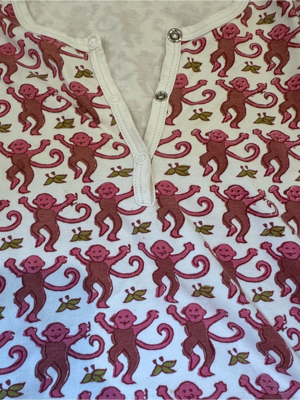 Roller Rabbit Monkey-Print Pajama Set - Picture 4 of 4